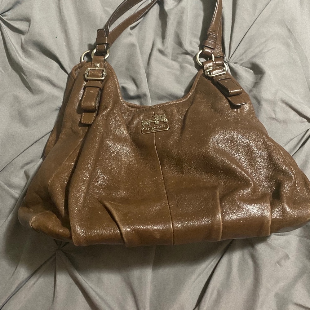 Coach brown purses